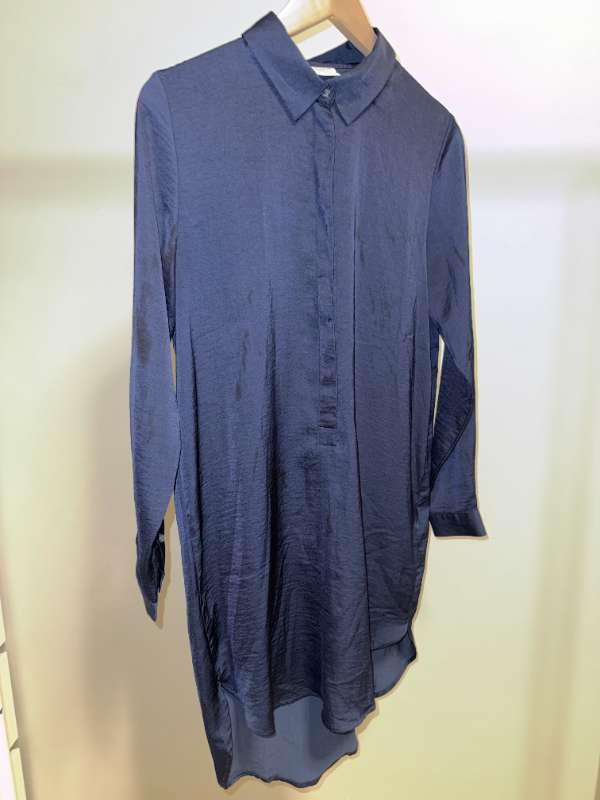 Skyrtukjóll – Navy
