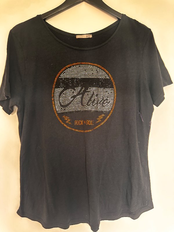 Zara T- Bolur m/glimmer