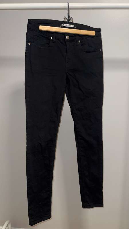 Won Hundred – Svartar Skinny Jeans