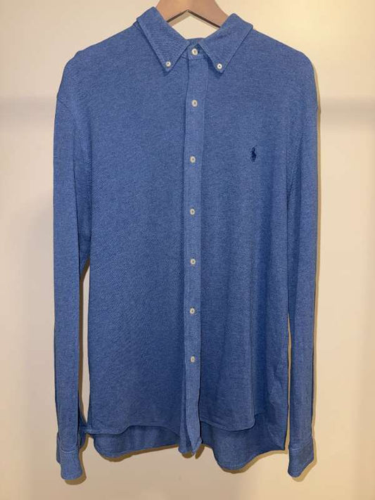 Ralph Lauren Jersey Skyrta – Blá