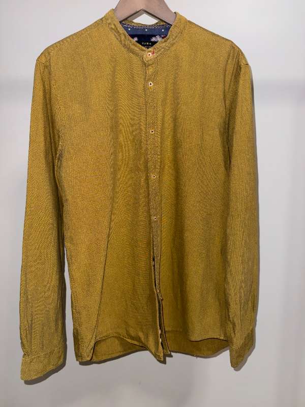 Zara skyrta – Mustard