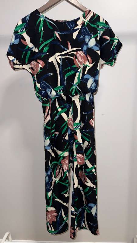 Boohoo sett – Buxur og Bolur – Floral