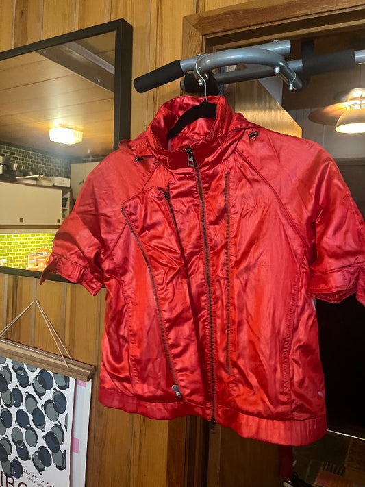 Adidas Stella McCartney rauður jakki