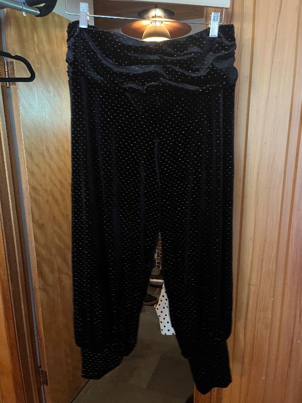 Zara sv glimmer buxur