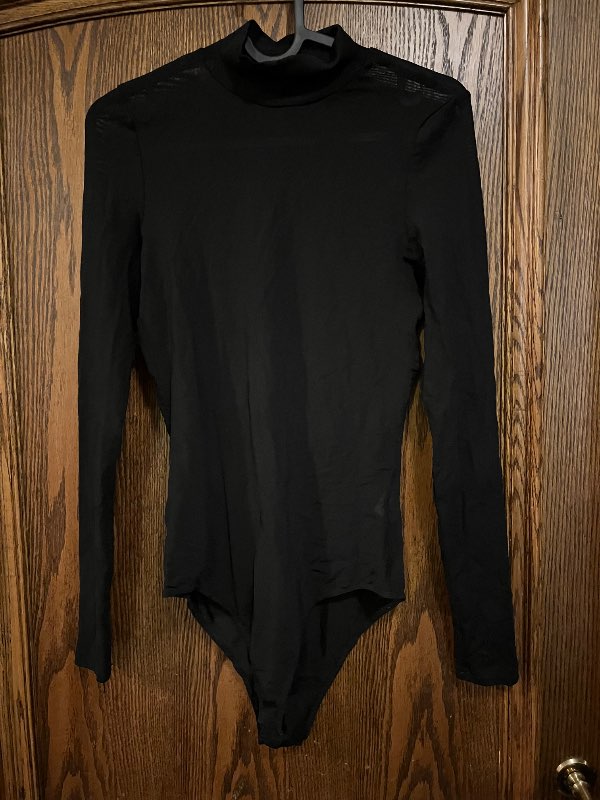 Svört mesh samfella