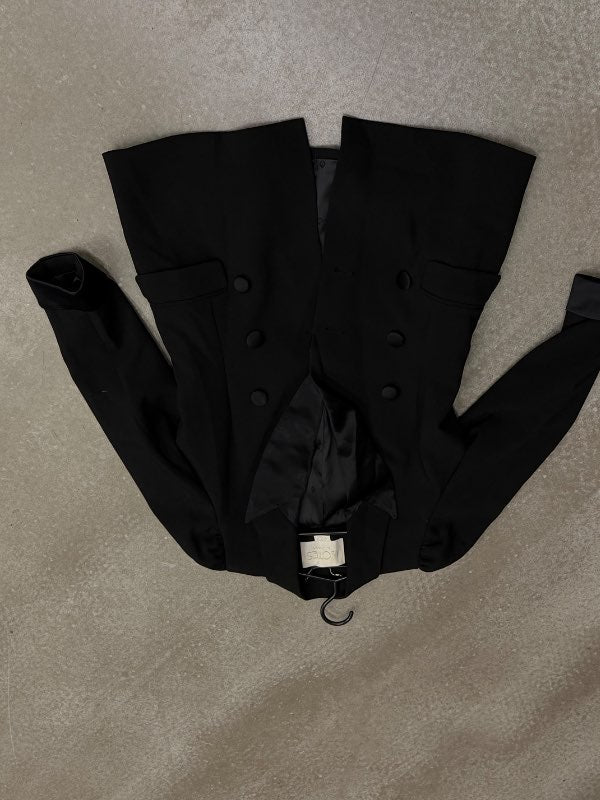 Notes svartur blazer