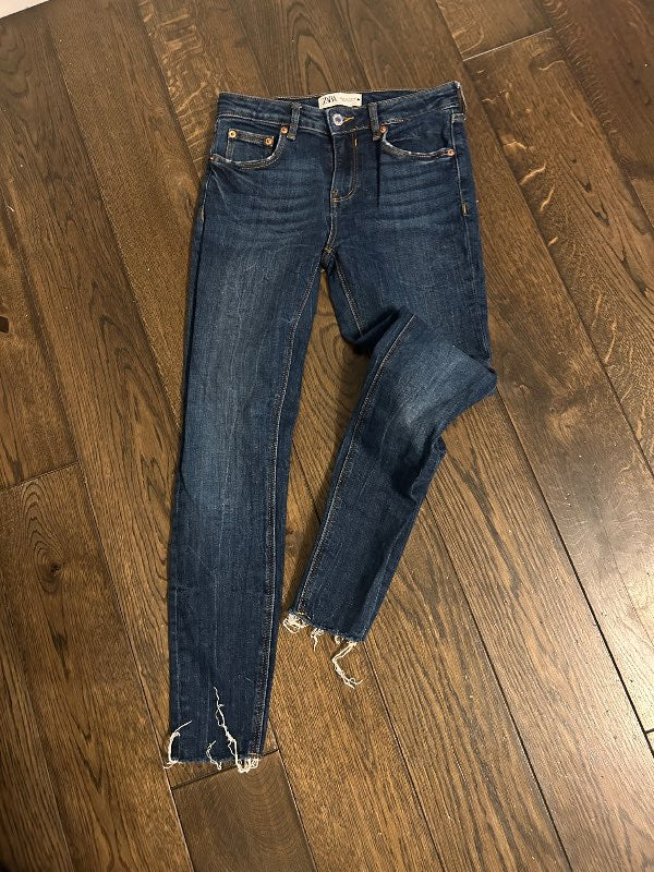 S- Zara blue jeans