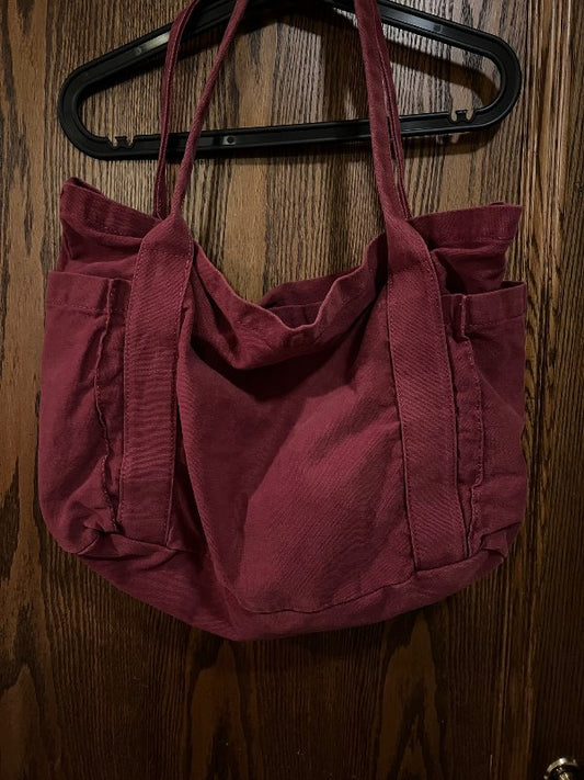 Vínrauð taska - asos