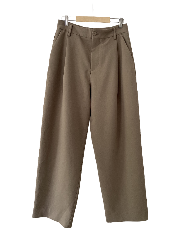 Beige dressbuxur - Zara