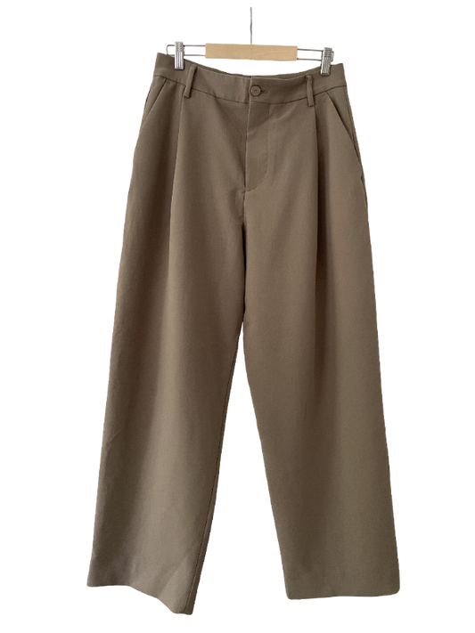 Beige dressbuxur - Zara
