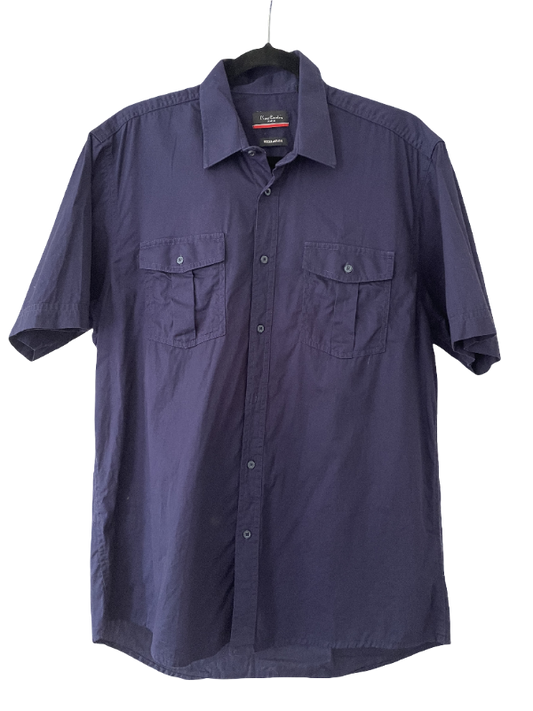 Regular fit stuttermaskyrta - Pierre Cardin