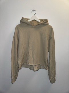 Beige hettupeysa