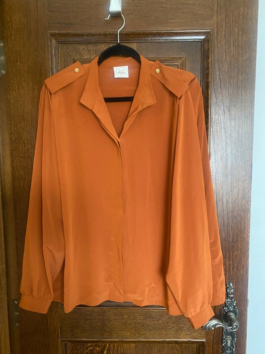 Nineties skyrta terracotta