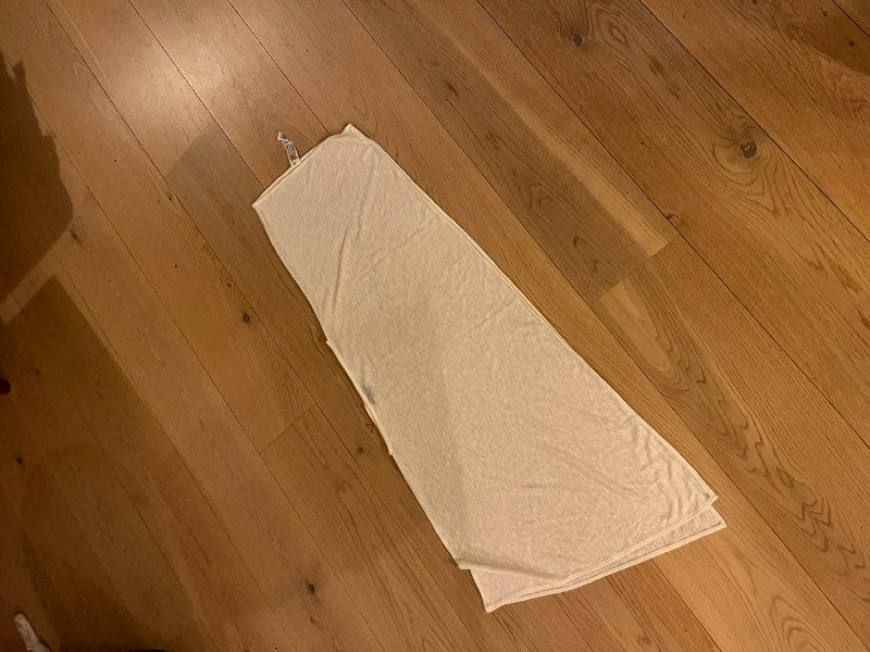 Hvítt poncho