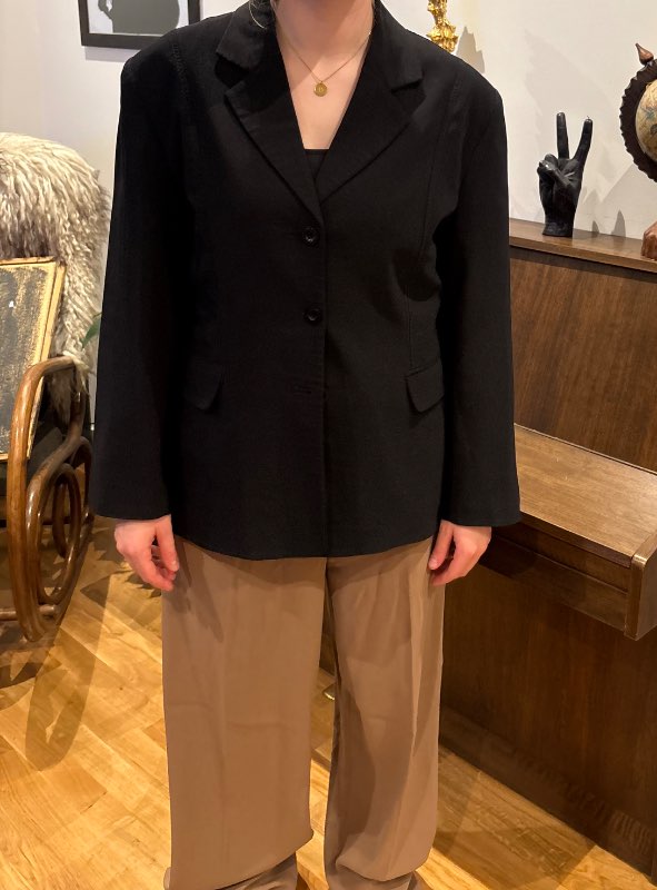 Svartur blazer