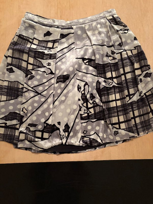 Eley Kishimoto, skirt, viscose, silk
