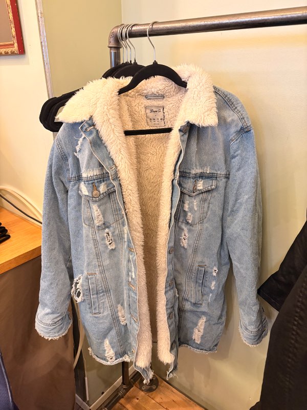 Denim co fóðraðurjakki