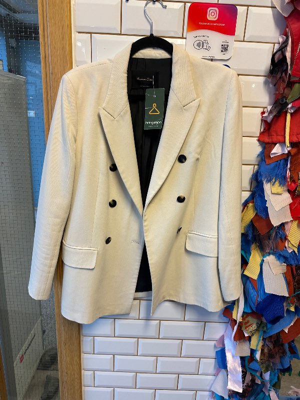 *Massimo Dutti blazer hvítur