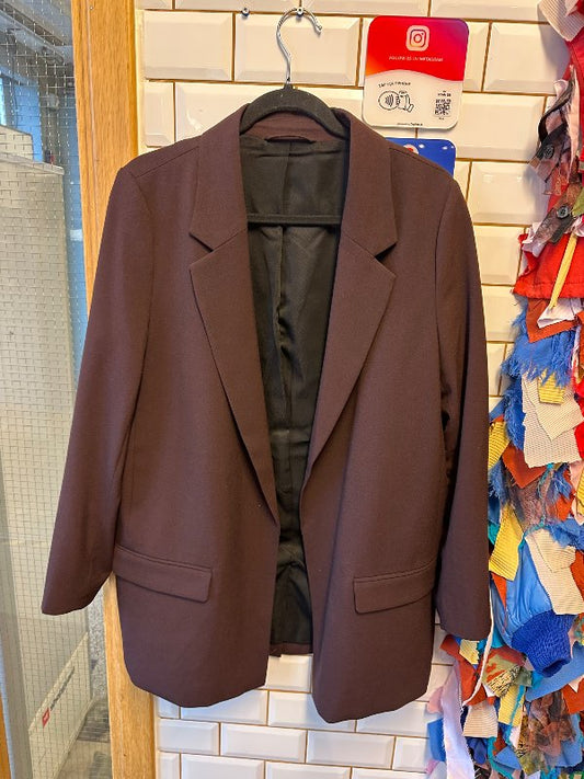 * AllSaints blazer burgundy