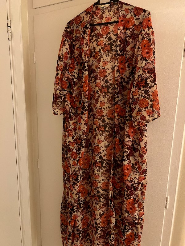 Blóma chiffon síður