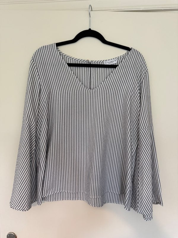 Röndótt skyrta - Pull&Bear
