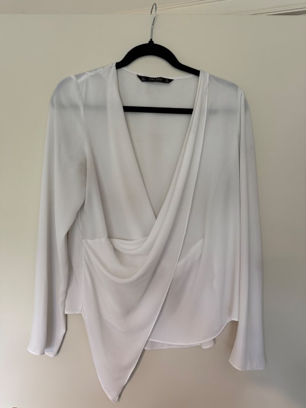 Hvít blússa - Zara