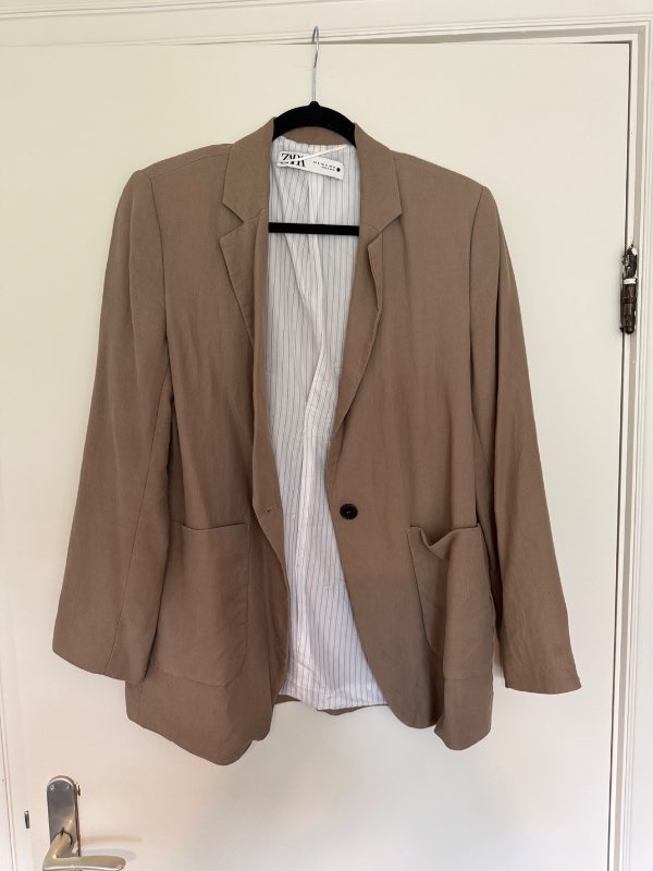 Brúnn blazer - Zara
