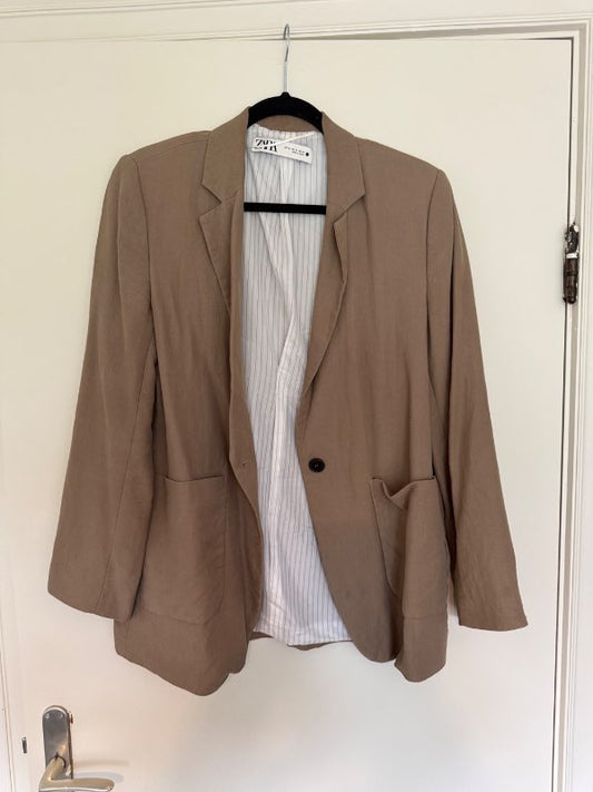 Brúnn blazer - Zara