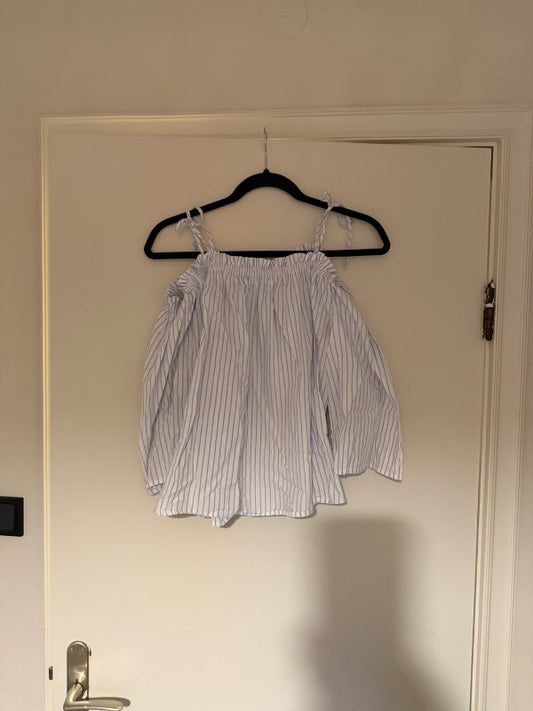 Hvítröndótt sumarblússa - Forever 21