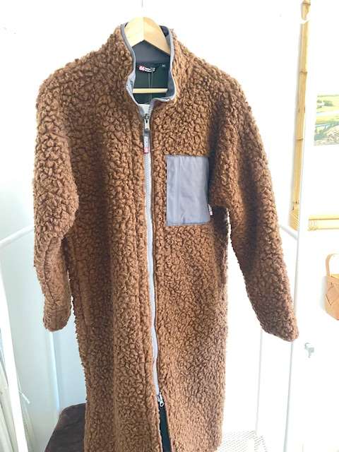 66 North teddy coat brown