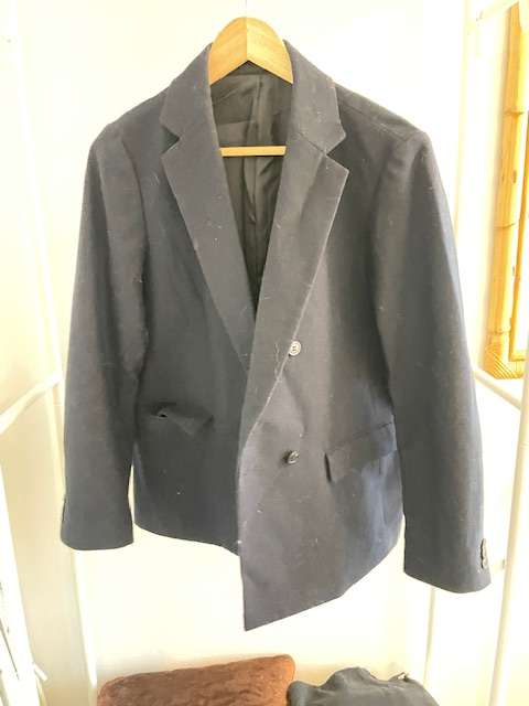 Blazer navy wool