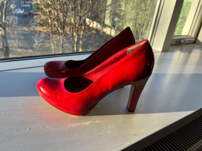 Rauðir Tamaris hælar