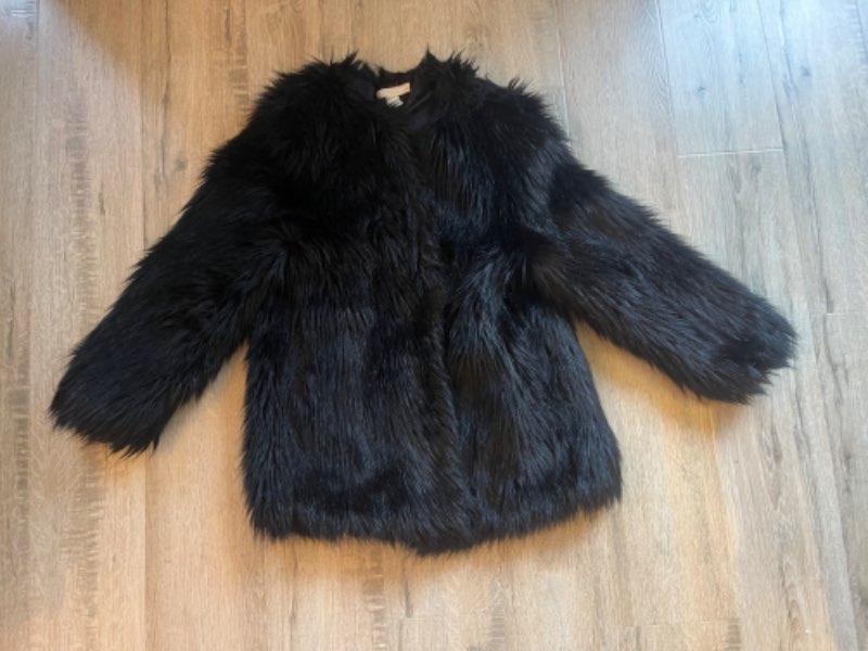 Faux fur coat