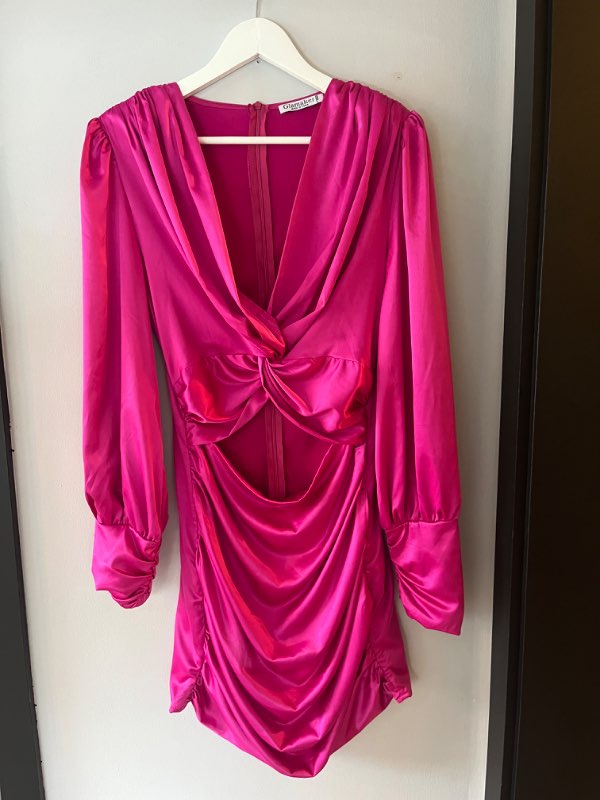 Shocking Pink dress