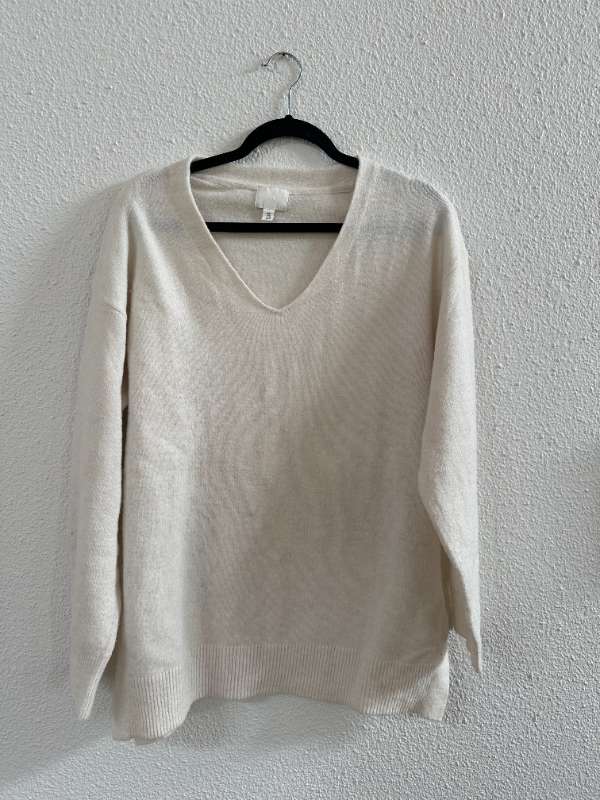H&M hvít peysa