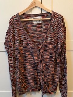 Henrik Vibskov Button Up V-Neck Cotton Knit