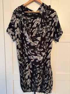 Bernhard Willhelm Vintage Hoodie Dress Cotton