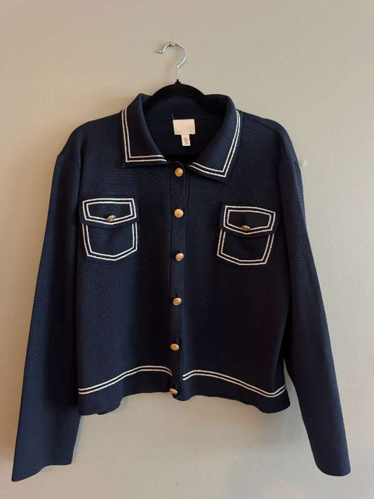 Dökkblá Sailor Peysa