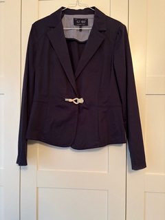 Armani Jeans Cotton/ Elastane Fitted-waist jacket