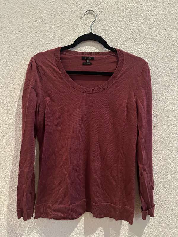 Massimo Dutti bleik peysa