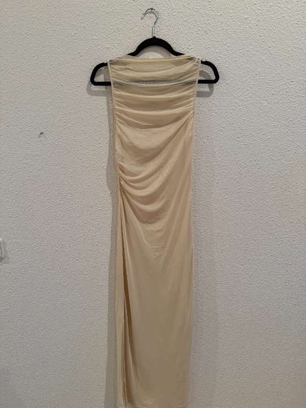 JJXX beige síðkjóll