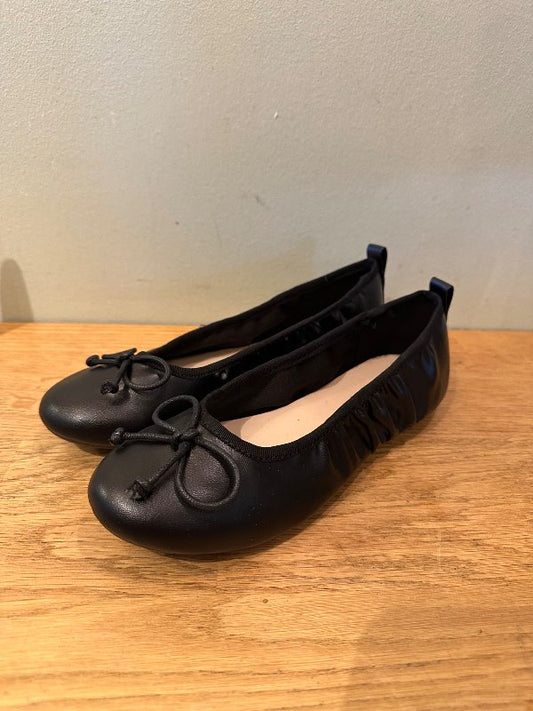 Ónotaðir svartir ballerínu skór