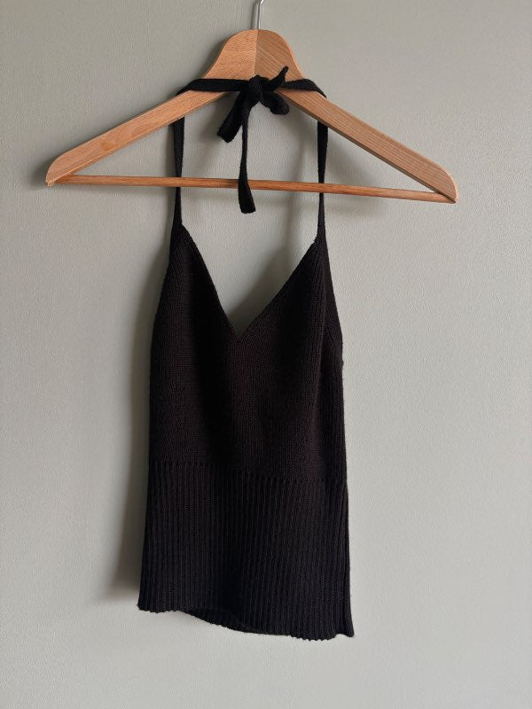 Halterneck toppur