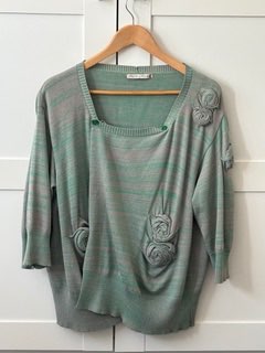 Marjan Pejoski cotton/rayon cardigan
