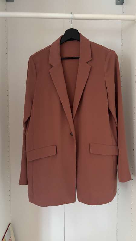 UNIQLO blazer dusty rose