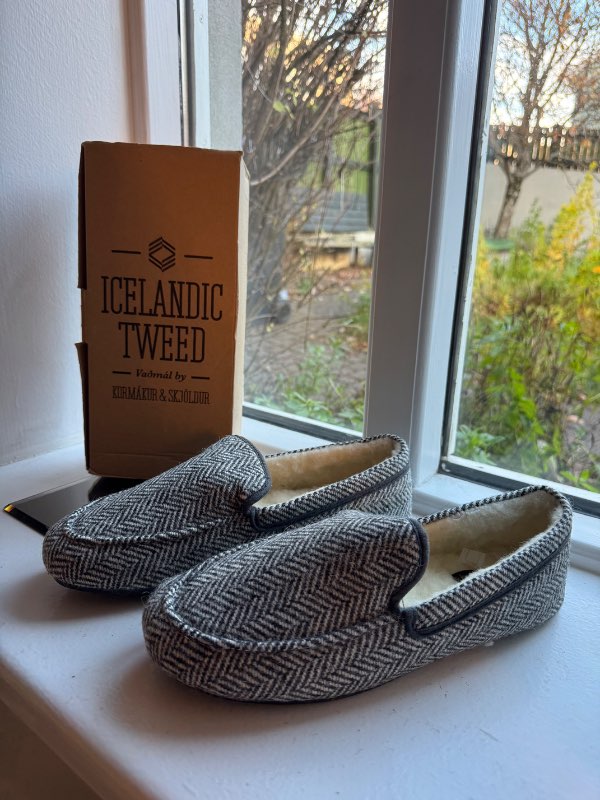 Kormákur og Skjöldur inniskór tweed
