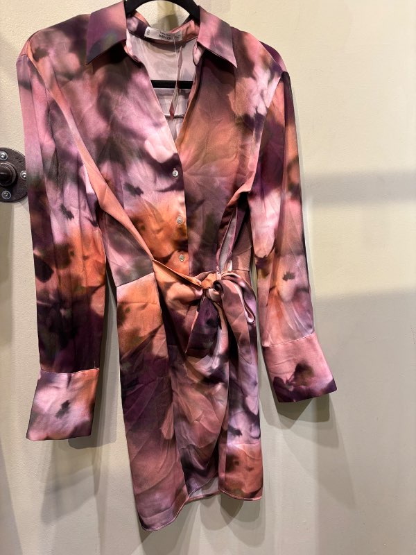 Mango kjóll marglitur