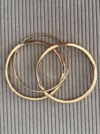 Armband með 3 hringum