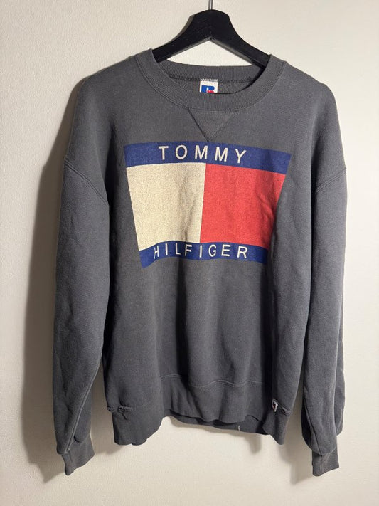 Tommy Hilfiger x Russell Athletic peysa grá
