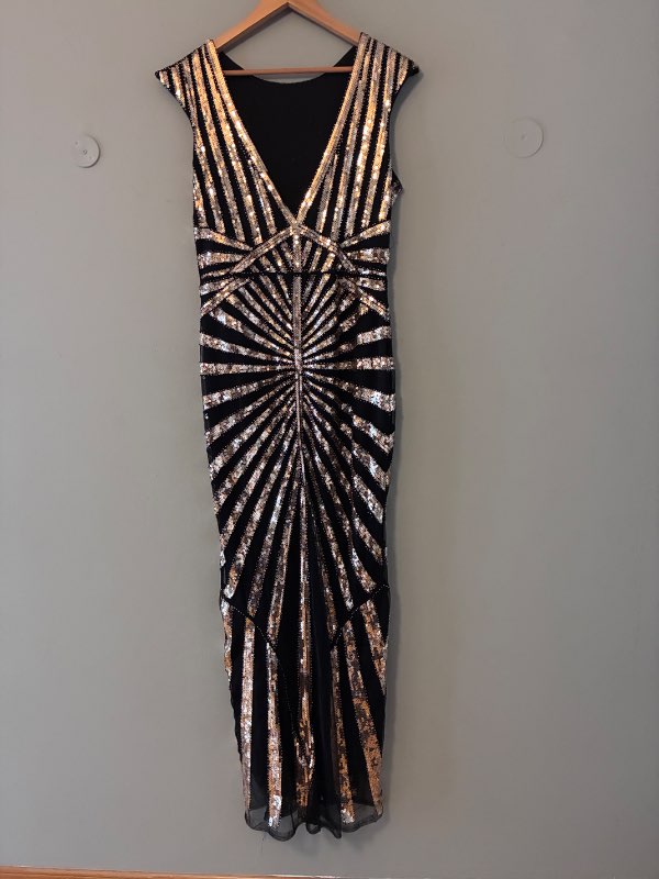 Art deco kjóll